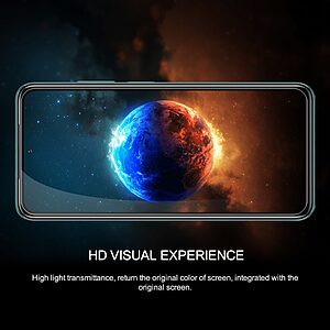 NiLLkin Amazing CP+ Pro Max για Xiaomi Redmi Note 10 / 10S / Poco M5s (Πλήρης Κάλυψη) Αντιχαρακτικό γυαλί Tempered Glass 9H – μαύρο – 0.33mm - Image 3
