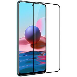 NiLLkin Amazing CP+ Pro Max για Xiaomi Redmi Note 10 / 10S / Poco M5s (Πλήρης Κάλυψη) Αντιχαρακτικό γυαλί Tempered Glass 9H – μαύρο – 0.33mm - Image 5