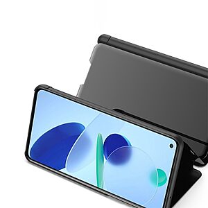Θήκη Xiaomi Mi 11 Lite / 5G / NE OEM Mirror Surface Series Flip Window δερματίνη μπλε μωβ - Image 4