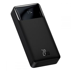 Baseus Power Bank Ppbd20K Bipow 20W Με Digital Display 20000mAh Μαύρο (2)