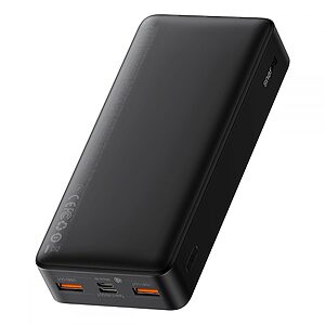 Baseus Power Bank Ppbd20K Bipow 20W Με Digital Display 20000mAh Μαύρο (3)