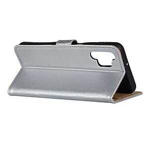 Θήκη Samsung Galaxy A32 4G Mad Mask Leather Wallet Case με βάση στήριξης, υποδοχές καρτών και μαγνητικό κούμπωμα Flip Wallet από συνθετικό δέρμα ασημί - Image 4