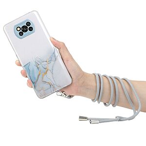 Θήκη Xiaomi Poco X3 NFC / X3 Pro OEM πλάτη κορδόνι με σχέδιο Baby Blue Cloud από αντικραδασμικό TPU - Image 3