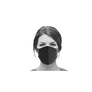 Υφασμάτινη Μάσκα Προστασίας C1 (FDTWELVE) μαύρη 3