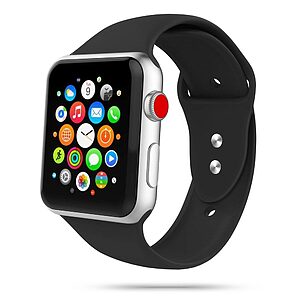 Λουρί Tech-Protect IconBand για Apple Watch 2/ 3/ 4/ 5/ 6/ SE (42/44mm) μαύρο