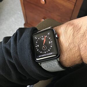 Λουρί Tech-Protect Nylon για Apple Watch 2/3/4/5/6/SE (42/44MM) Λαδί 5