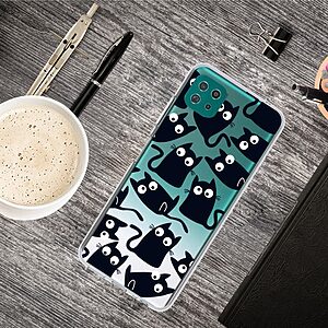 Θήκη Samsung Galaxy A22 5G OEM σχέδιο Black Cat πλάτη TPU - Image 2