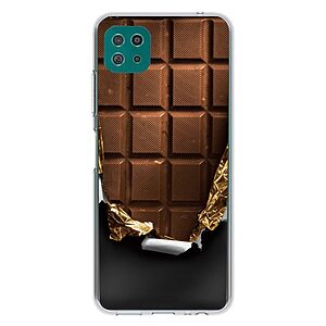 Θήκη Samsung Galaxy A22 5G OEM σχέδιο Chocolate Πλάτη TPU