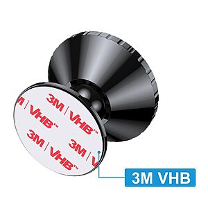 Βάση αυτοκινήτου Joyroom μαγνητική self-adhesive universal (JR-ZS260) μαύρο