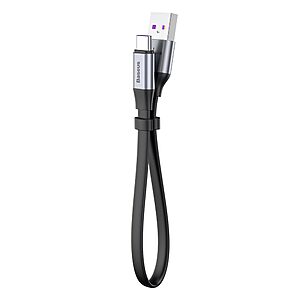 Καλώδιο Baseus USB σε Type-C Quick Charge 3.0 23cm γκρι