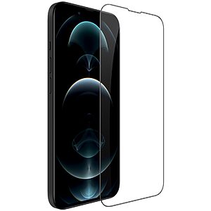 NiLLkin Amazing CP+ Pro Max για iPhone 13 mini (Πλήρης Κάλυψη) Αντιχαρακτικό γυαλί Tempered Glass 9H – μαύρο - 0.33mm