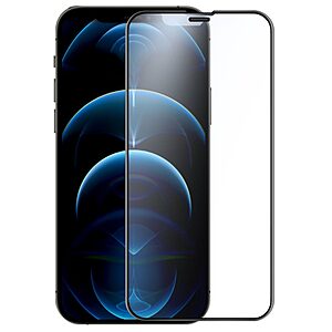 NiLLkin FogMirror για iPhone 13 / iPhone 13 Pro / iPhone 14(Πλήρης Κάλυψη) Αντιχαρακτικό γυαλί Tempered Glass 9H – μαύρο - 0.33mm