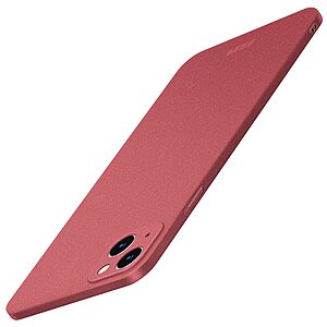 Θήκη iPhone 13 mini MOFI Shield Slim Series Πλάτη από σκληρό πλαστικό κόκκινο
