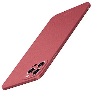 Θήκη iPhone 13 Pro Max MOFI Shield Slim Series Πλάτη από σκληρό πλαστικό κόκκινο
