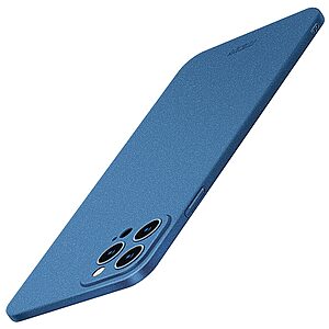 Θήκη iPhone 13 Pro Max MOFI Shield Slim Series Πλάτη από σκληρό πλαστικό μπλε