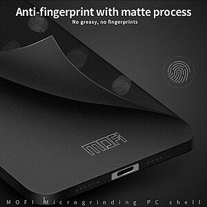 Θήκη iPhone 13 Pro Max MOFI Shield Slim Series Πλάτη από σκληρό πλαστικό μπλε - Image 5