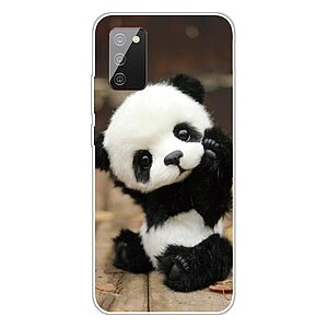 Θήκη Samsung Galaxy A03s OEM σχέδιο Panda Πλάτη TPU