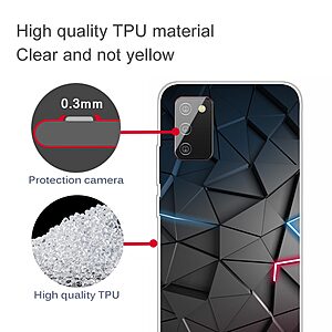 Θήκη Samsung Galaxy A03s OEM σχέδιο Origami Πλάτη TPU - Image 4