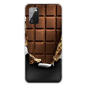 Θήκη Samsung Galaxy A03s OEM σχέδιο Chocolate Πλάτη TPU