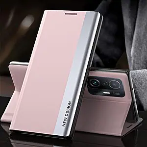 thiki xiaomi 11t dermatini roz 28012 2