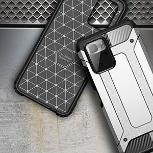 Θήκη Xiaomi Poco X3 GT Mad Mask Armor Guard Hybrid Πλάτη από σκληρό πλαστικό και TPU ασημί - Image 4