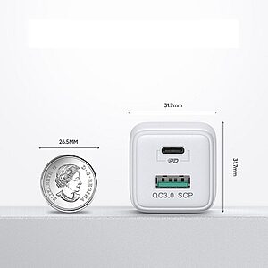Φορτιστής JOYROOM με 1 x USB-A και 1 x Type-C - QC 3.0 - 30W (L-QP303 2) - λευκός - Image 4