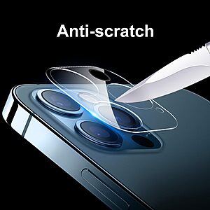 Αντιχαρακτικό γυαλί κάμερας ENKEY HAT-PRINCE για iPhone 12 Pro Max Tempered Glass Camera lens 9H - Image 3