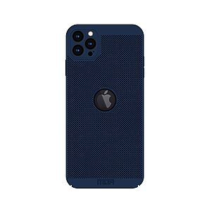 Θήκη iPhone 12 Pro Max MOFI Hollow Design Πλάτη από σκληρό πλαστικό μπλε - Image 2