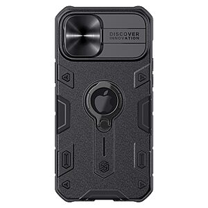 Θήκη iPhone 12 Pro Max NiLLkin Camshield Armor Series Πλάτη με προστασία για την κάμερα