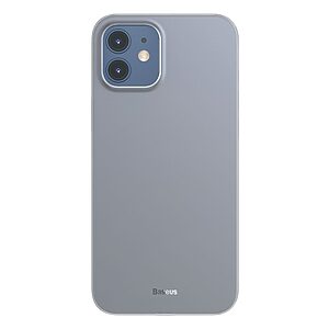 Θήκη iPhone 12 Baseus Wing Series Case Ultra Thin με matte επιφάνεια Πλάτη TPU λευκό