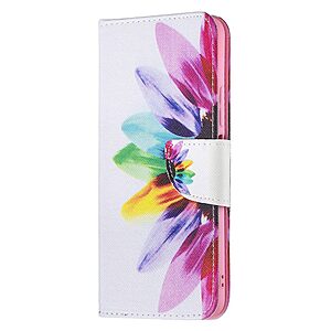 υποδοχές καρτών και μαγνητικό κούμπωμα Flip Wallet από συνθετικό δέρμα και TPU
