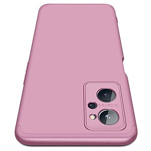 Θήκη GKK Full body Protection 360° από σκληρό πλαστικό για Realme 9i ροζ χρυσό - Image 3