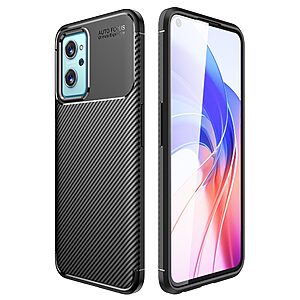 Θήκη Realme 9i OEM Beetle Series Carbon Fiber Πλάτη TPU μαύρο