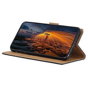 Θήκη Samsung Galaxy A03 Mad Mask Leather Wallet Case με βάση στήριξης, υποδοχές καρτών και μαγνητικό κούμπωμα Flip Wallet από συνθετικό δέρμα μαύρο - Image 4