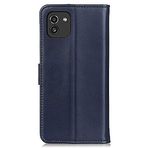 Θήκη Samsung Galaxy A03 Mad Mask Leather Wallet Case με βάση στήριξης, υποδοχές καρτών και μαγνητικό κούμπωμα Flip Wallet από συνθετικό δέρμα μπλε - Image 3