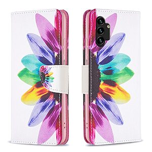 Θήκη Samsung Galaxy A13 OEM Colorful Petals με βάση στήριξης
