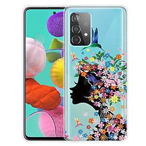 Θήκη Samsung Galaxy A13 OEM σχέδιο Flower Fairy πλάτη TPU