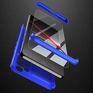 Θήκη GKK Full body Protection 360° από σκληρό πλαστικό για Samsung Galaxy A53 5G μπλε - Image 4