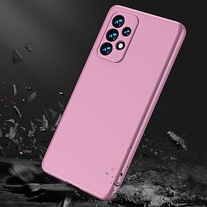 Θήκη GKK Full body Protection 360° από σκληρό πλαστικό για Samsung Galaxy A53 5G ροζ - Image 3