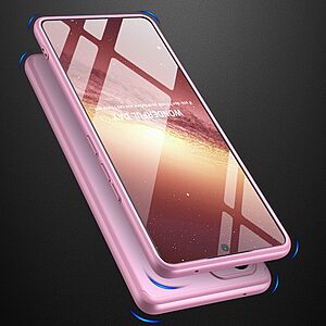 Θήκη GKK Full body Protection 360° από σκληρό πλαστικό για Samsung Galaxy A53 5G ροζ - Image 5