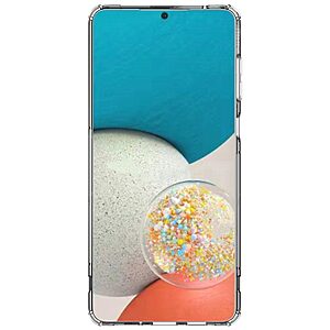 Θήκη Samsung Galaxy A53 5G NiLLkin Nature Pro Series Silicone Sockproof Transparent Πλάτη TPU διάφανη - Image 2