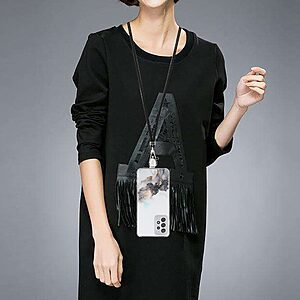 Θήκη Samsung Galaxy A53 5G OEM πλάτη κορδόνι με σχέδιο Gold Cloud από αντικραδασμικό TPU μαύρο - Image 3