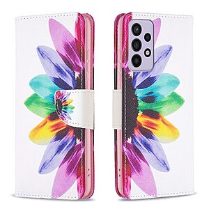 Θήκη Samsung Galaxy A73 5G OEM Colorful Petals με βάση στήριξης