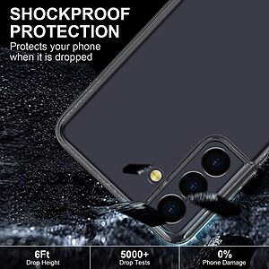 Θήκη Samsung Galaxy S22 5G OEM Silicone Sockproof Anti-Slip Transparent Πλάτη TPU - Image 2