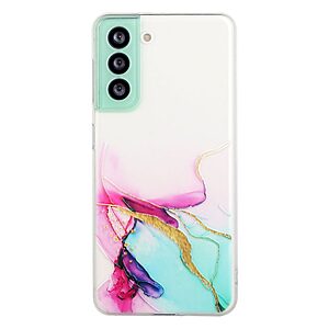 Θήκη Samsung Galaxy S22 5G OEM σχέδιο Green Cloud Marble Πλάτη TPU πράσινο