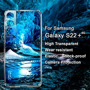 Θήκη Samsung Galaxy S22 Plus 5G IMAK UX-5 Series Soft TPU πλάτη διάφανη - Image 3