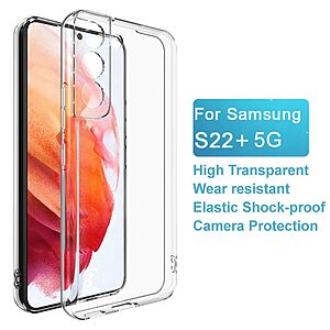 Θήκη Samsung Galaxy S22 Plus 5G IMAK UX-5 Series Soft TPU πλάτη διάφανη - Image 4