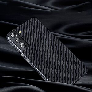 Θήκη Samsung Galaxy S22 Plus 5G BENKS Benks Shockproof από πραγματικό Carbon Fiber Πλάτη μαύρο - Image 3