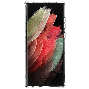 Θήκη Samsung Galaxy S22 Ultra 5G NiLLkin Nature Pro Series Silicone Sockproof Transparent Πλάτη TPU - Image 2