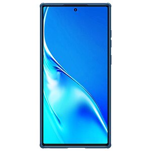 Θήκη Samsung Galaxy S22 Ultra 5G NiLLkin Camshield Pro Series Πλάτη με προστασία για την κάμερα από σκλήρό Premium TPU μπλε - Image 2